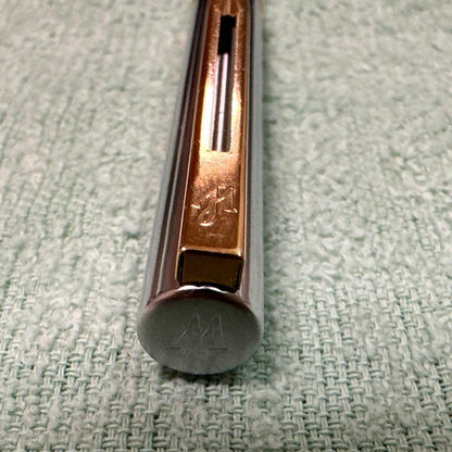 Waterman Paris ballpoint pen model B-16 in silver and gold with dedicated case