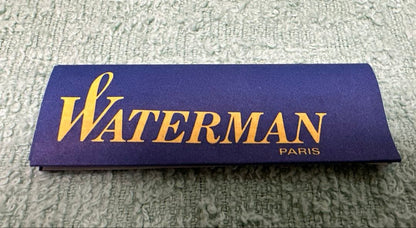 Waterman Paris ballpoint pen model B-16 in silver and gold with dedicated case