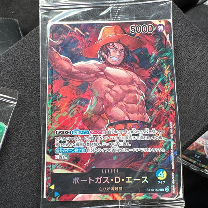 One Piece One Piece Card Game Leader Parallel 3-Pack Set — Other Promos — Japanese