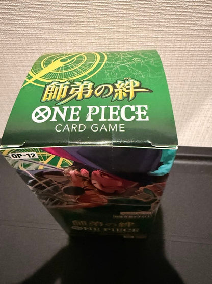 One Piece One Piece Card OP-12 Box Master's Bond Tape Sealed Box — OP-12 — Japanese