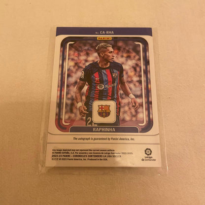 Lafinha Autographed Card Barcelona — Japanese