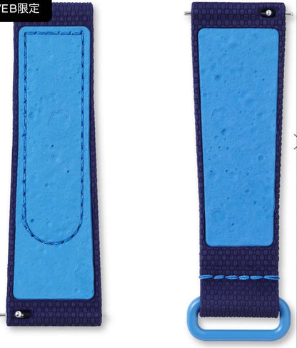 swatch Moon Swatch + Genuine Strap Quartz Men's — Japanese