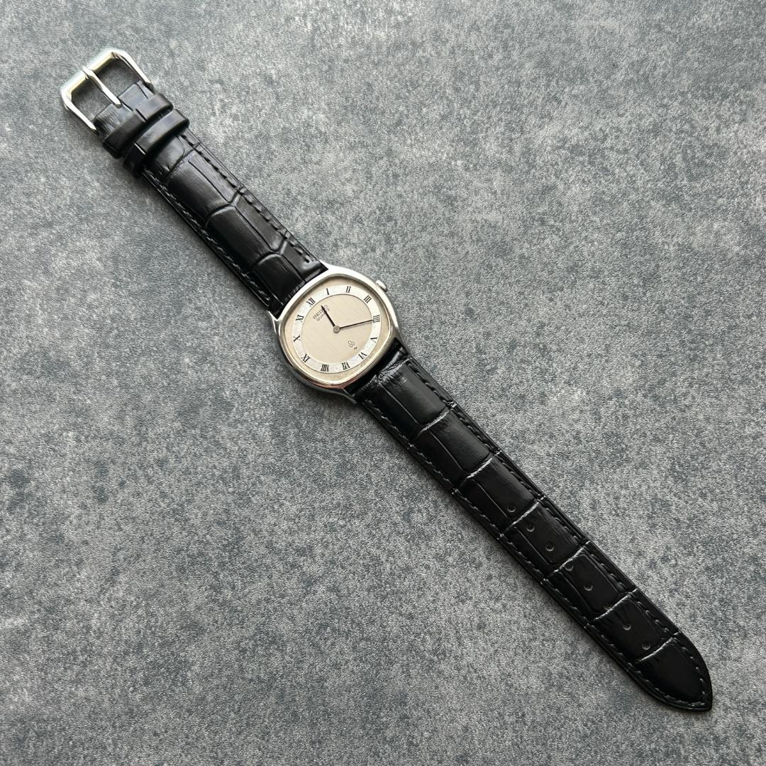 SEIKO 70sSEIKO Roman Silver Quartz Men's Watch — Japanese