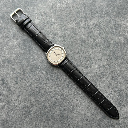 SEIKO 70sSEIKO Roman Silver Quartz Men's Watch — Japanese
