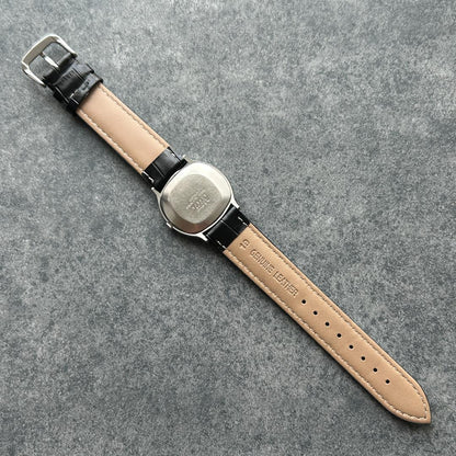 SEIKO 70sSEIKO Roman Silver Quartz Men's Watch — Japanese