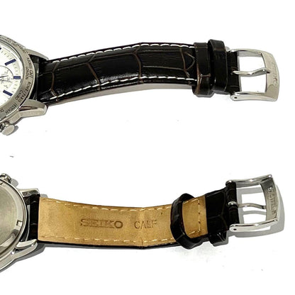 SEIKO 5T82-0AK0 Quartz Men's Watch — Japanese