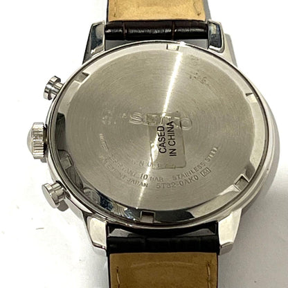 SEIKO 5T82-0AK0 Quartz Men's Watch — Japanese