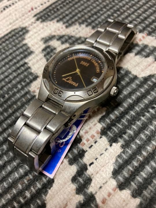 Citizen 2002 Seibu Lions Victory Edition Analog Men's Watch — Japanese