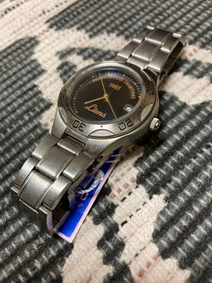 Citizen 2002 Seibu Lions Victory Edition Analog Men's Watch — Japanese