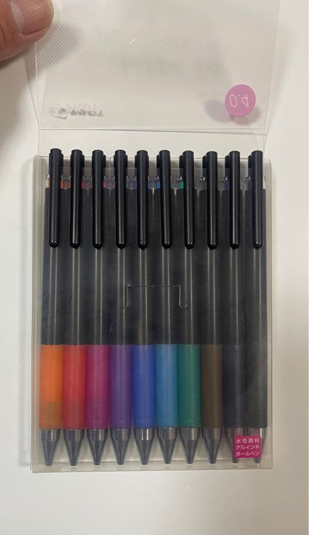 PILOT Juice Up multi-color gel ink ballpoint pen set with 10 vibrant colors and 0.4mm tip