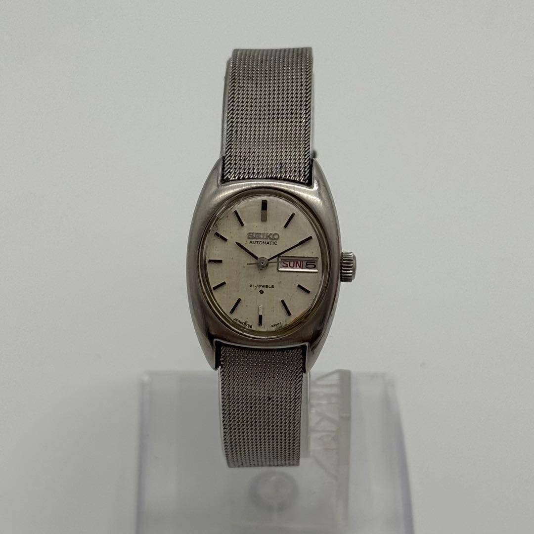 SEIKO 21石 デイデイト オーバル Automatic Men's Watch — Japanese