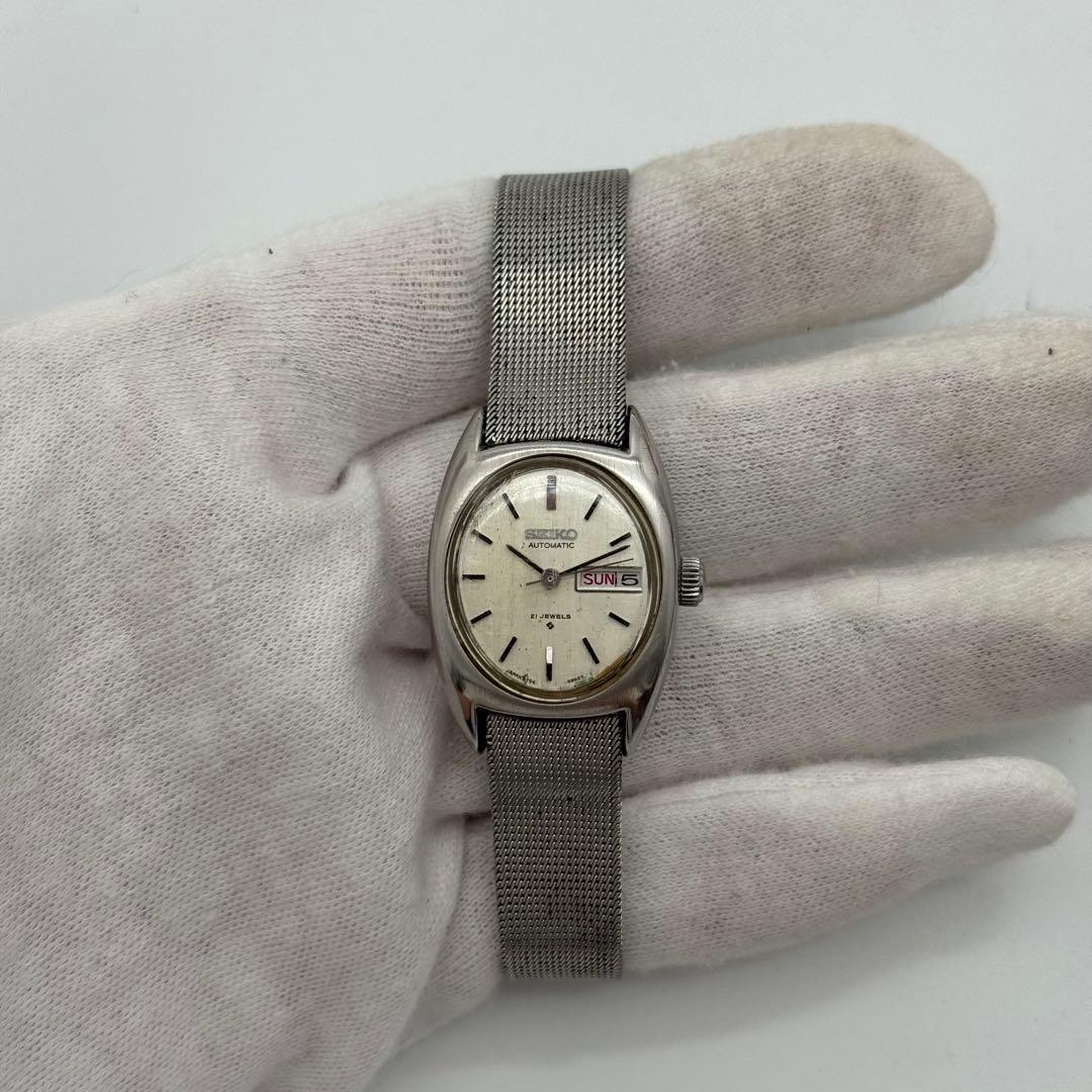 SEIKO 21石 デイデイト オーバル Automatic Men's Watch — Japanese