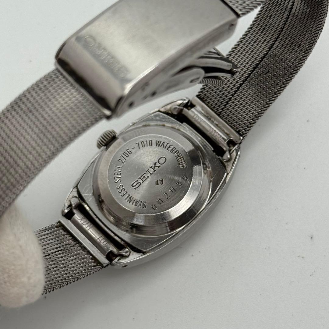 SEIKO 21石 デイデイト オーバル Automatic Men's Watch — Japanese