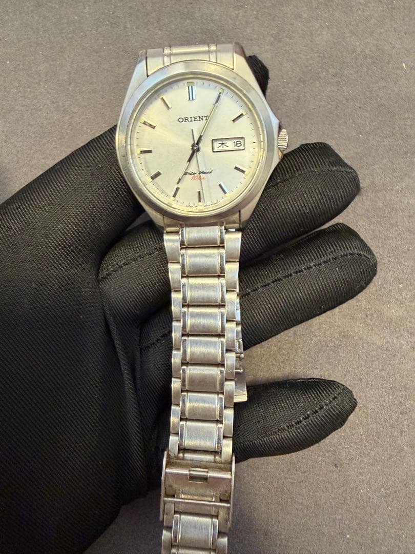 ORIENT 2nd Generation Automatic Day-Date Men's Watch — Japanese