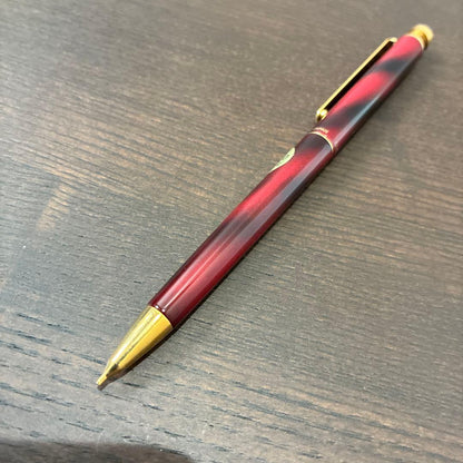 New PILOT Furefure mechanical pencil with 0.5mm tip in marbled pattern and gold accents