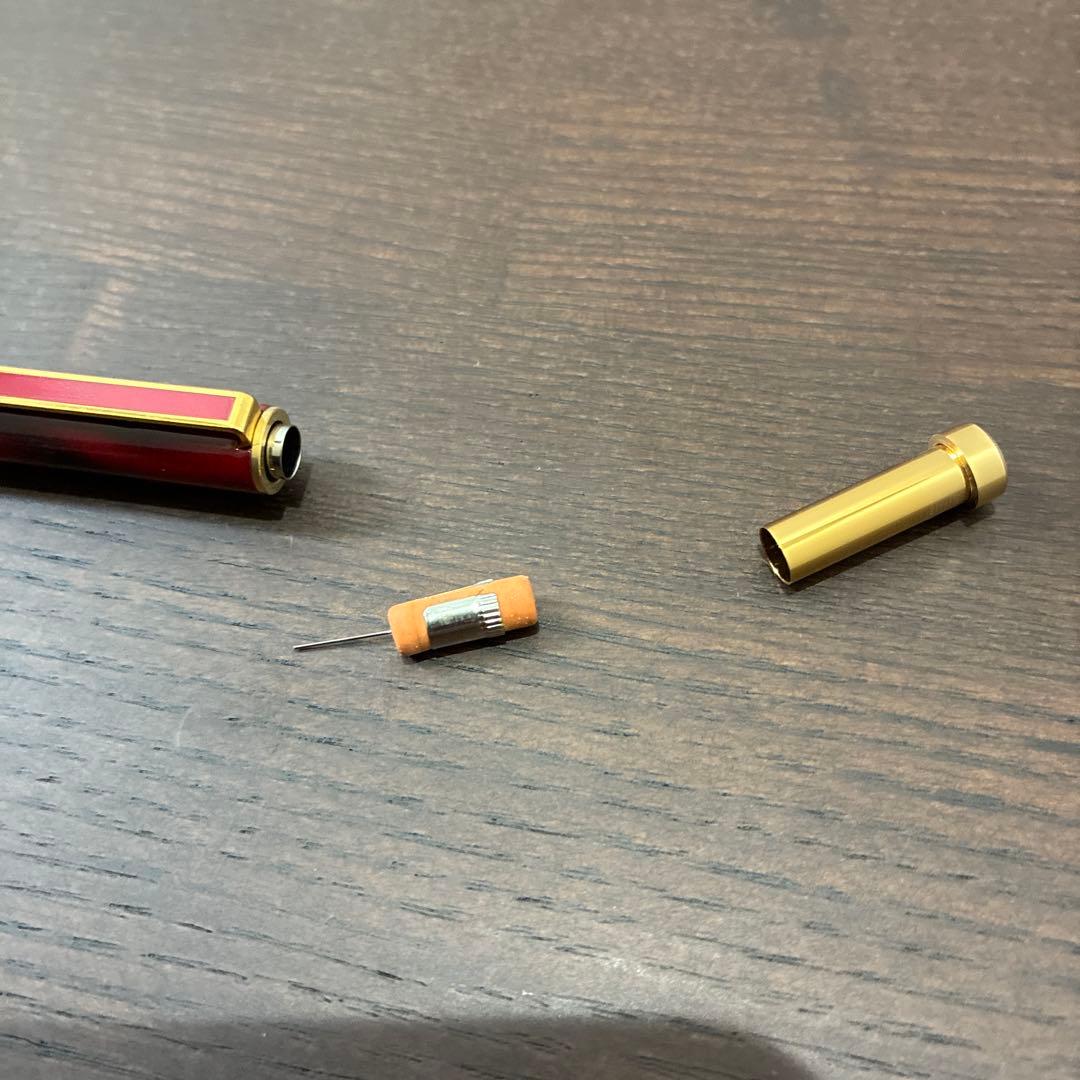 New PILOT Furefure mechanical pencil with 0.5mm tip in marbled pattern and gold accents