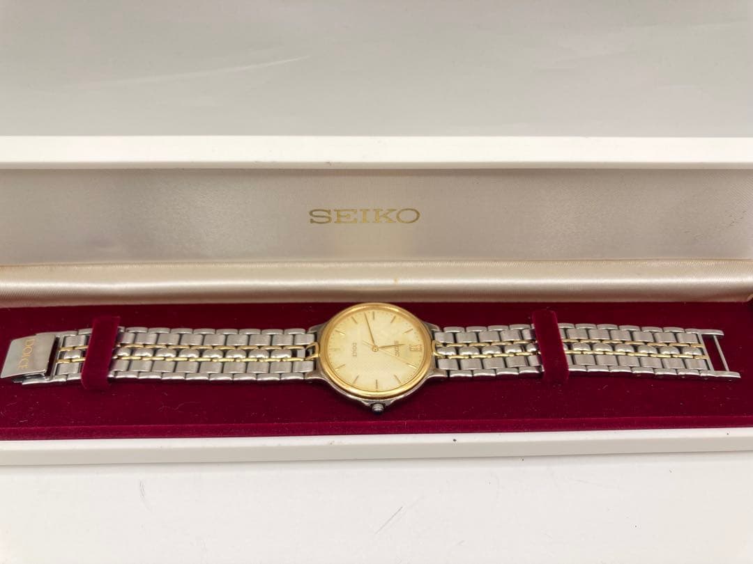 SEIKO 5E31-6E70 Quartz Men's Watch — Japanese