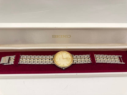 SEIKO 5E31-6E70 Quartz Men's Watch — Japanese