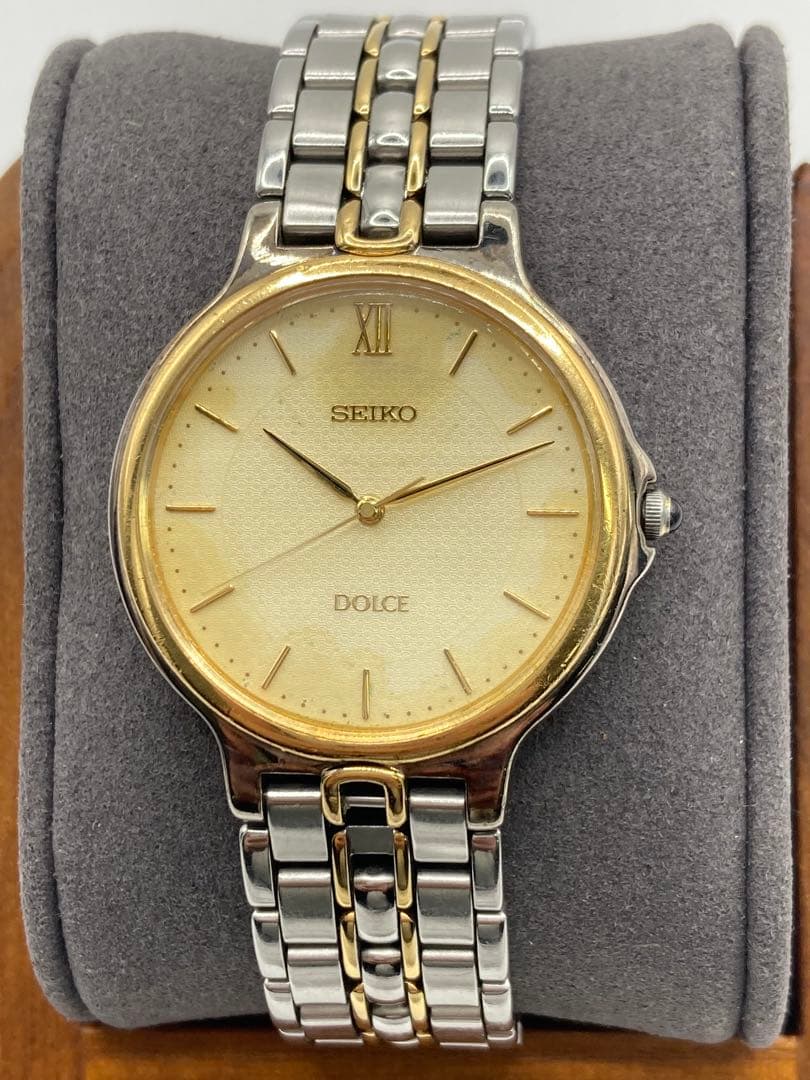 SEIKO 5E31-6E70 Quartz Men's Watch — Japanese