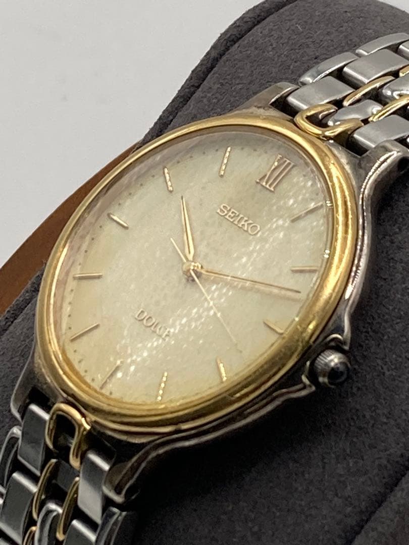 SEIKO 5E31-6E70 Quartz Men's Watch — Japanese