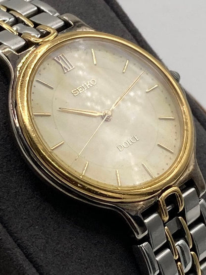 SEIKO 5E31-6E70 Quartz Men's Watch — Japanese