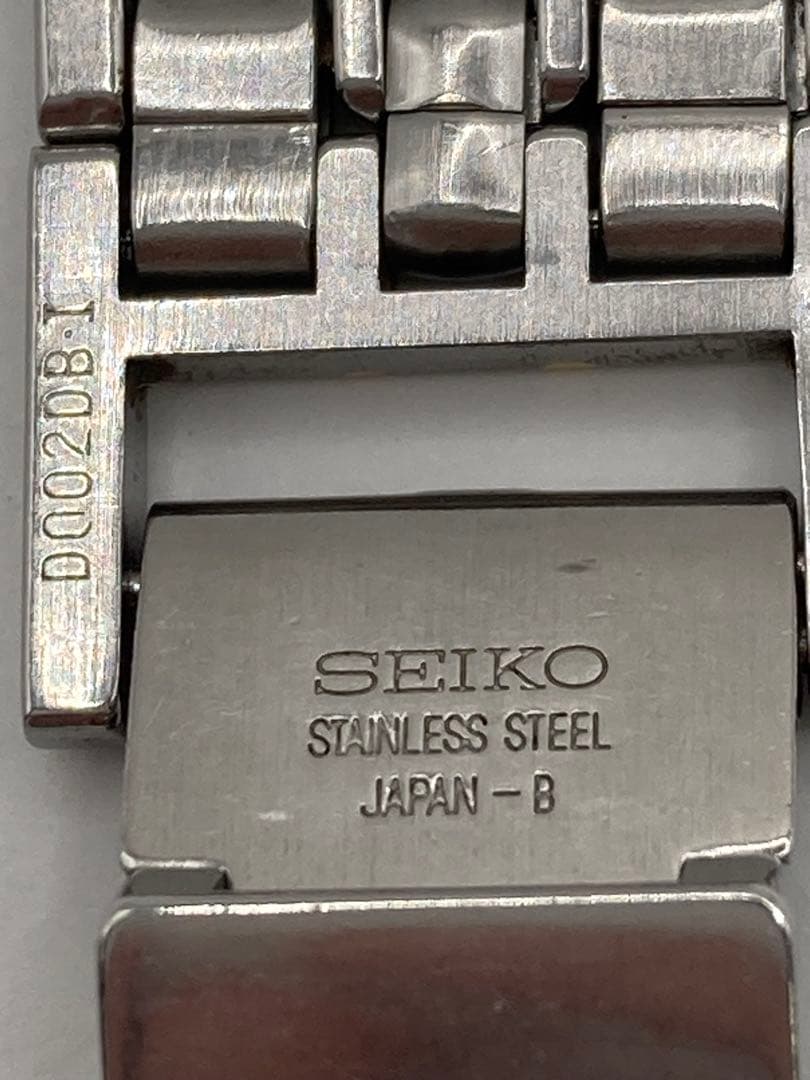 SEIKO 5E31-6E70 Quartz Men's Watch — Japanese