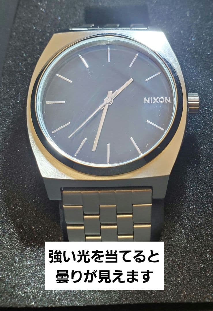 NIXON TIME TELLER BLACK Quartz Men's Watch — Japanese