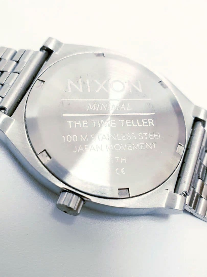 NIXON TIME TELLER BLACK Quartz Men's Watch — Japanese