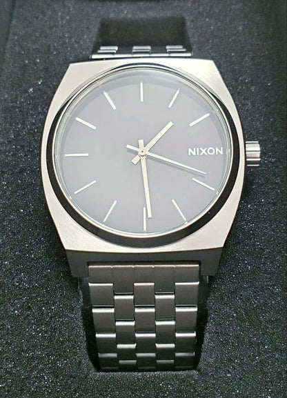 NIXON TIME TELLER BLACK Quartz Men's Watch — Japanese