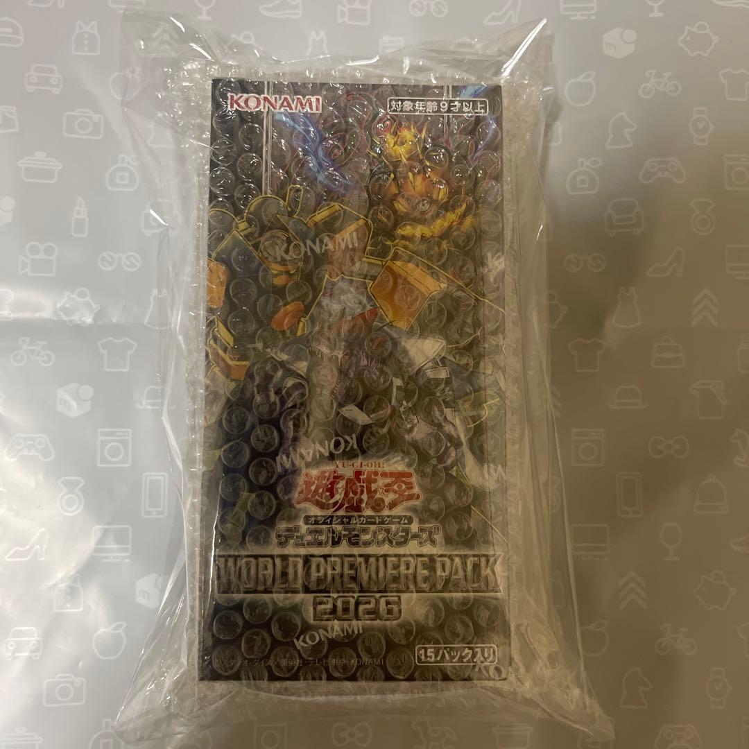 Yu-Gi-Oh Yu-Gi-Oh! World Premiere Pack 2026 Box — Japanese