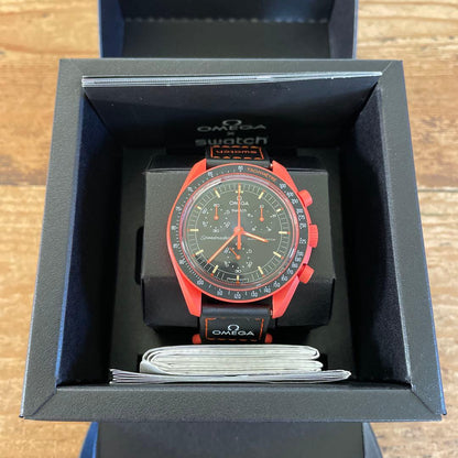 swatch MISSION ON EARTH - LAVA Quartz Men's — Japanese