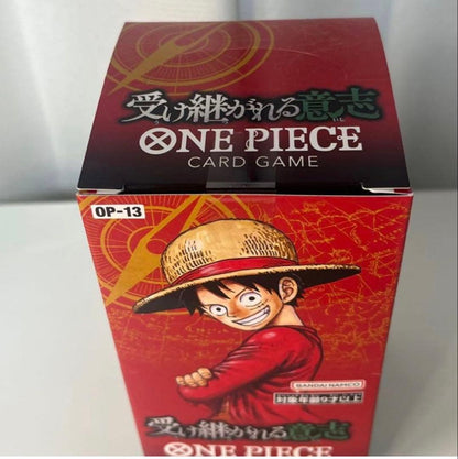 One Piece One Piece Card Game: The Will of the D. 1BOX Tape Cut Item Box — Japanese