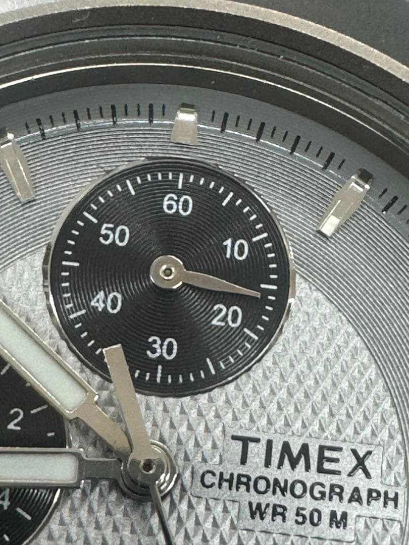 TIMEX CHRONOGRAPH WR 50M Quartz Men's Watch — Japanese