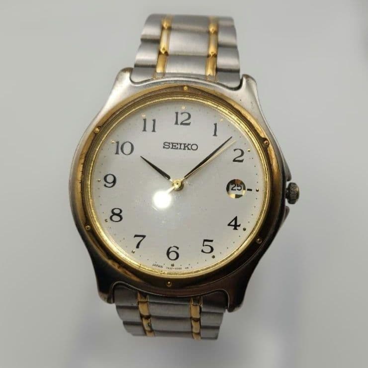 SEIKO 7N32-0150 Quartz Men's Watch — Japanese