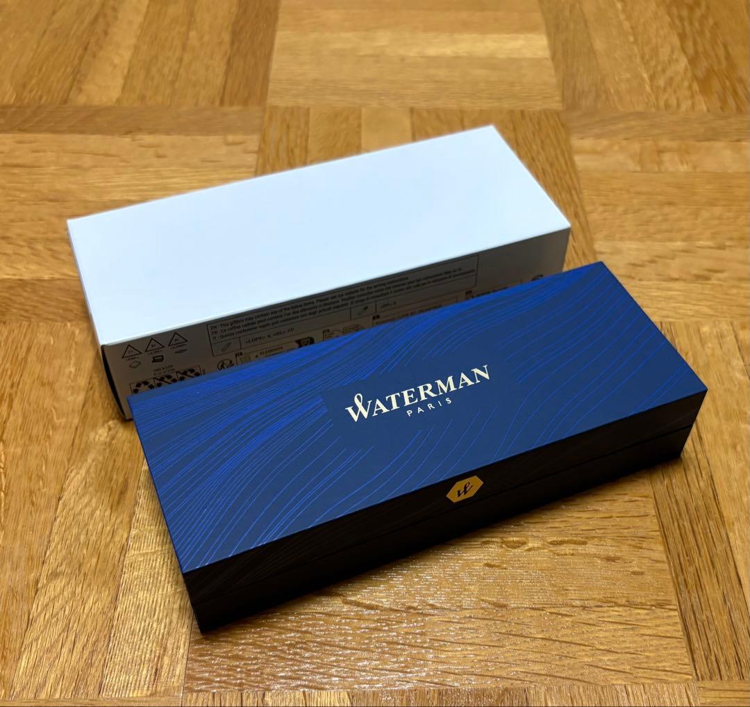 Waterman Karen Black Sea GT ballpoint pen with blue ink and dedicated case