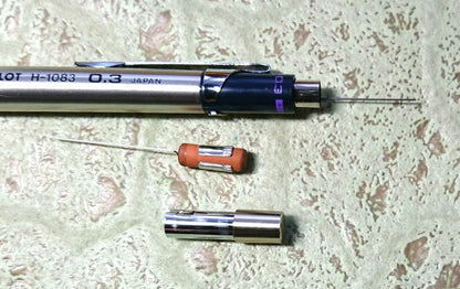 Discontinued PILOT H-1083 0.3mm mechanical pencil with sleek design and fine lead