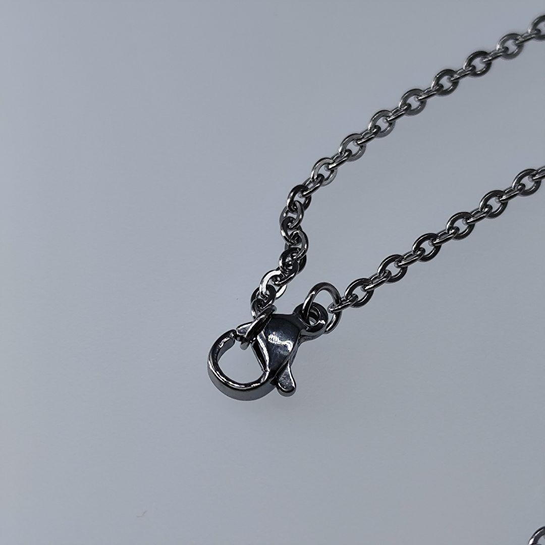 TASAKI Mabe Pearl Necklace with large 15mm iridescent pearl on silver chain