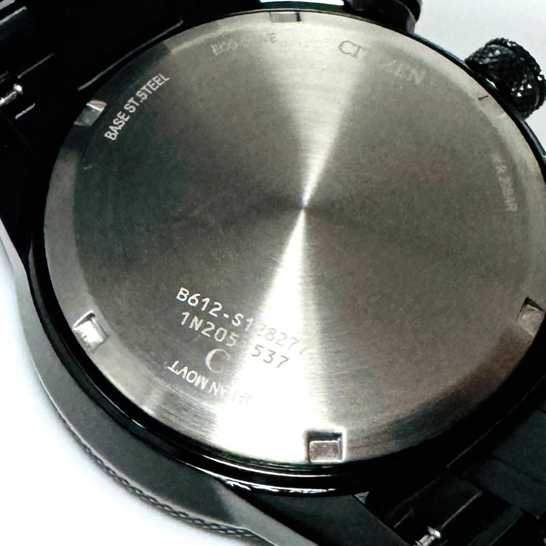 Citizen Night Hawk Chronograph Tachymeter Solar Men's Watch — Japanese