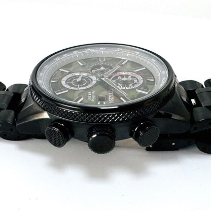 Citizen Night Hawk Chronograph Tachymeter Solar Men's Watch — Japanese