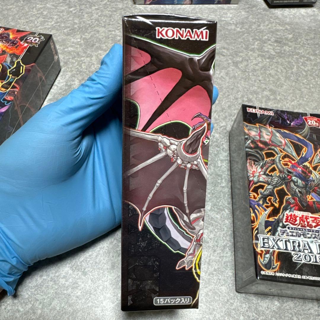 Yu-Gi-Oh Yu-Gi-Oh! Official Card Game Extra Pack 2016-2018 3-Box Set Box — Japanese