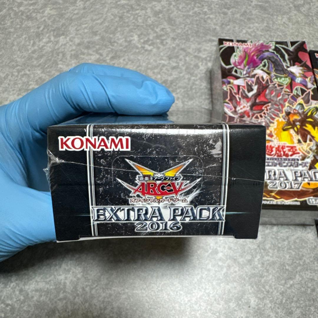 Yu-Gi-Oh Yu-Gi-Oh! Official Card Game Extra Pack 2016-2018 3-Box Set Box — Japanese