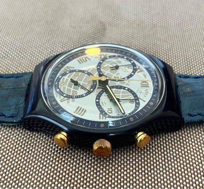 swatch Chrono Timeless Zone Quartz Men's — Japanese