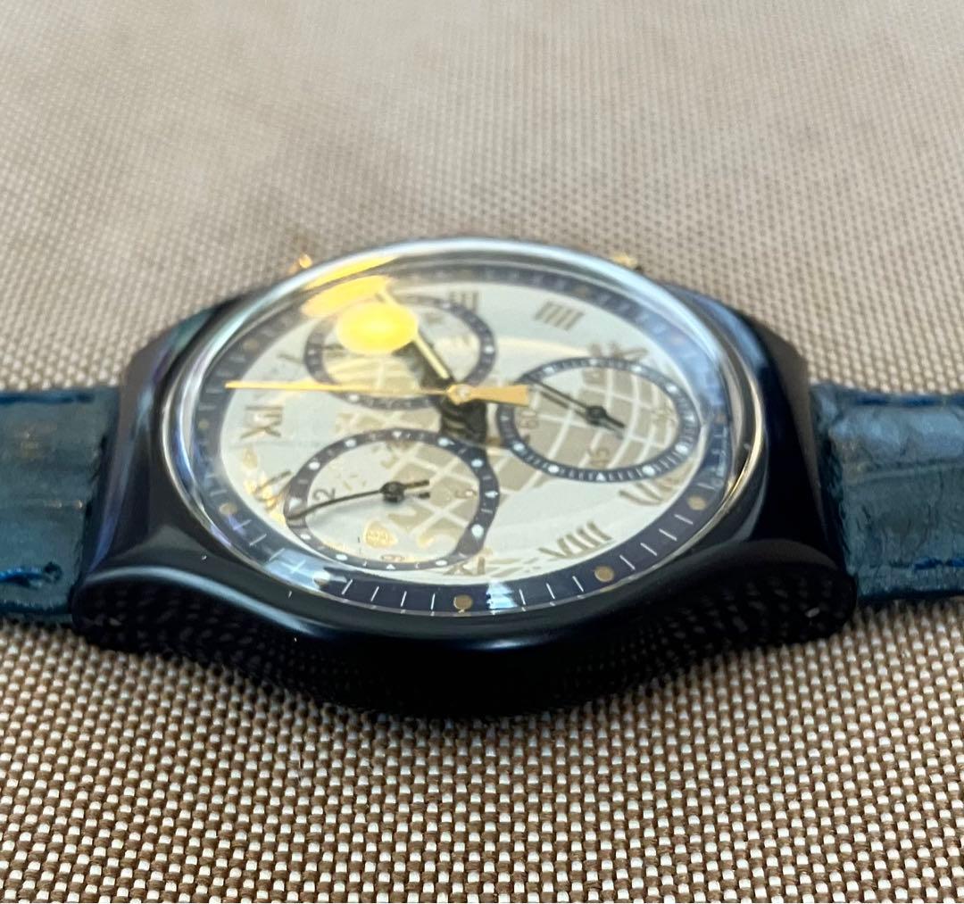 swatch Chrono Timeless Zone Quartz Men's — Japanese