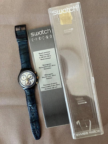 swatch Chrono Timeless Zone Quartz Men's — Japanese