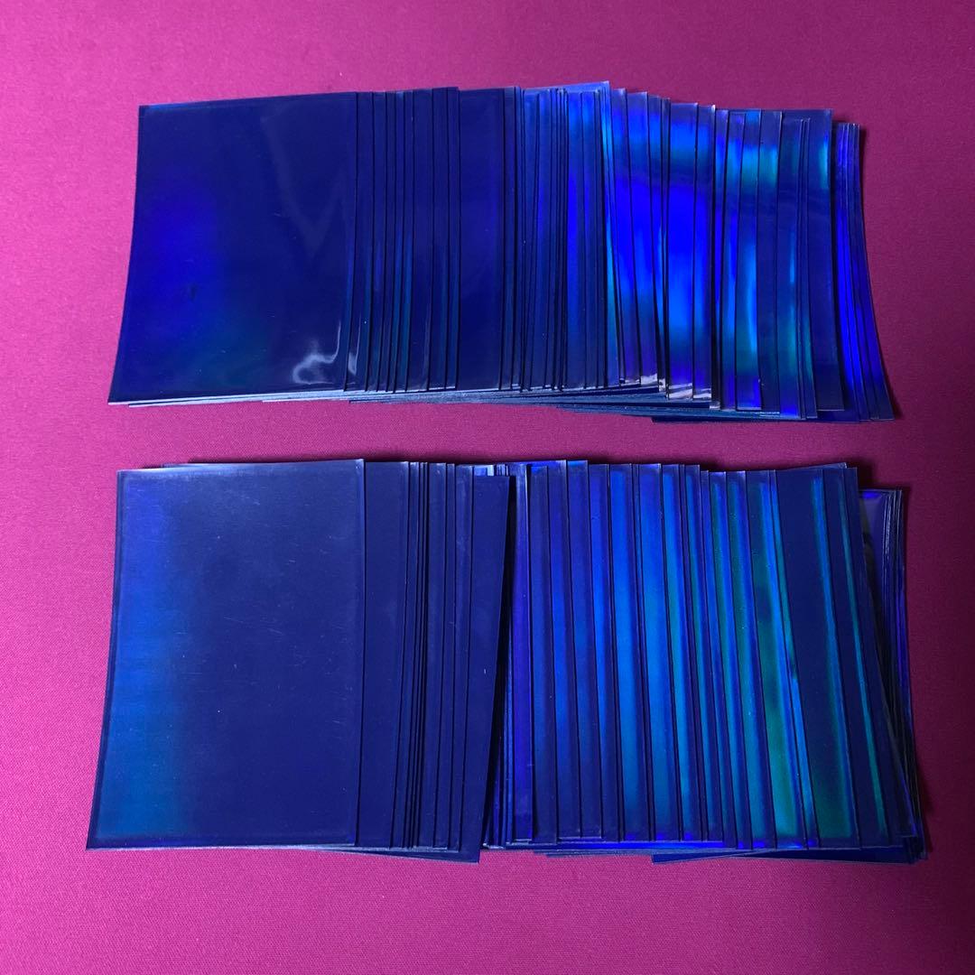 Yu-Gi-Oh Yu-Gi-Oh! 5D's Logo Blue Card Sleeves Box — Japanese