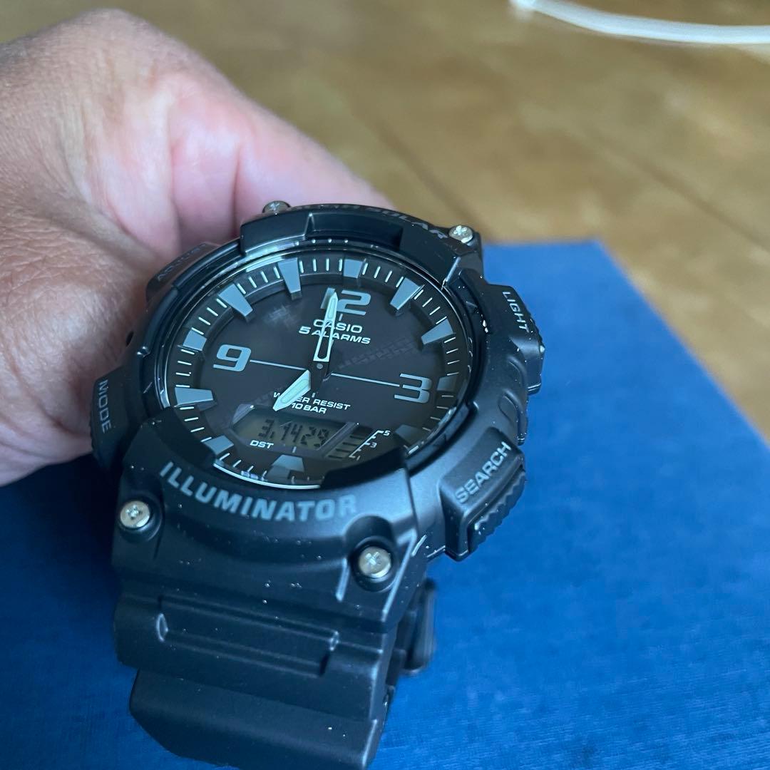 CASIO AE-1200WH-1AVEF Solar Men's Watch — Japanese