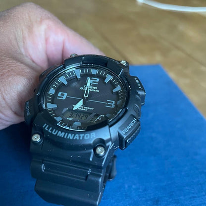 CASIO AE-1200WH-1AVEF Solar Men's Watch — Japanese