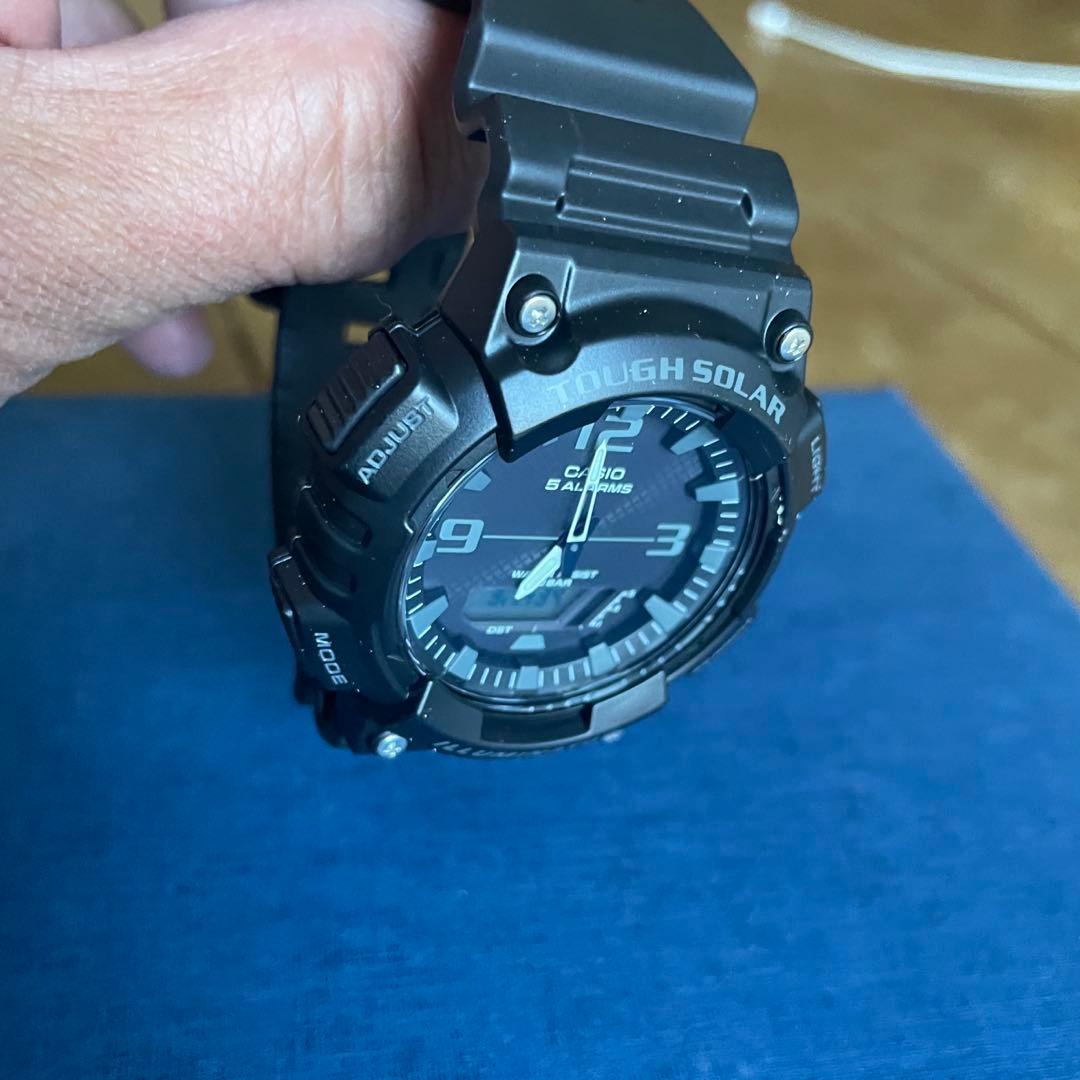 CASIO AE-1200WH-1AVEF Solar Men's Watch — Japanese