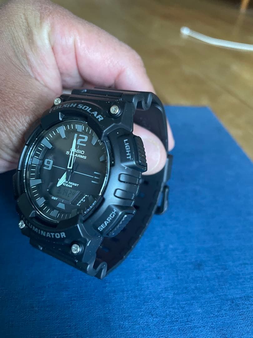 CASIO AE-1200WH-1AVEF Solar Men's Watch — Japanese
