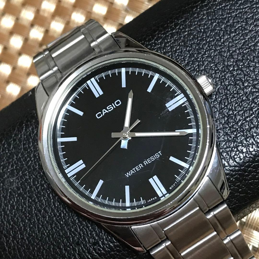 CASIO MTP-V005 Quartz Men's Watch — Japanese